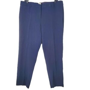 Talbots‎ NWT Women's Hampshire Classic Navy Blue Trouser Dress Pants 16 Petite